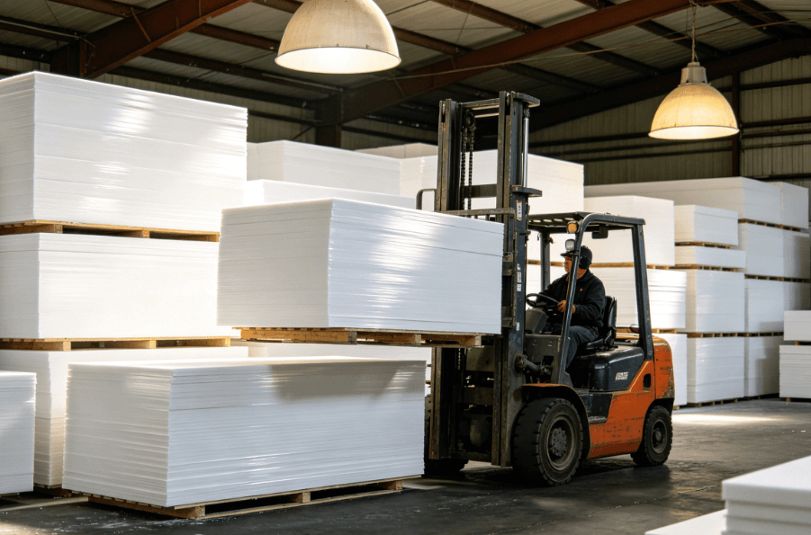 pvc foam board manufacturing process