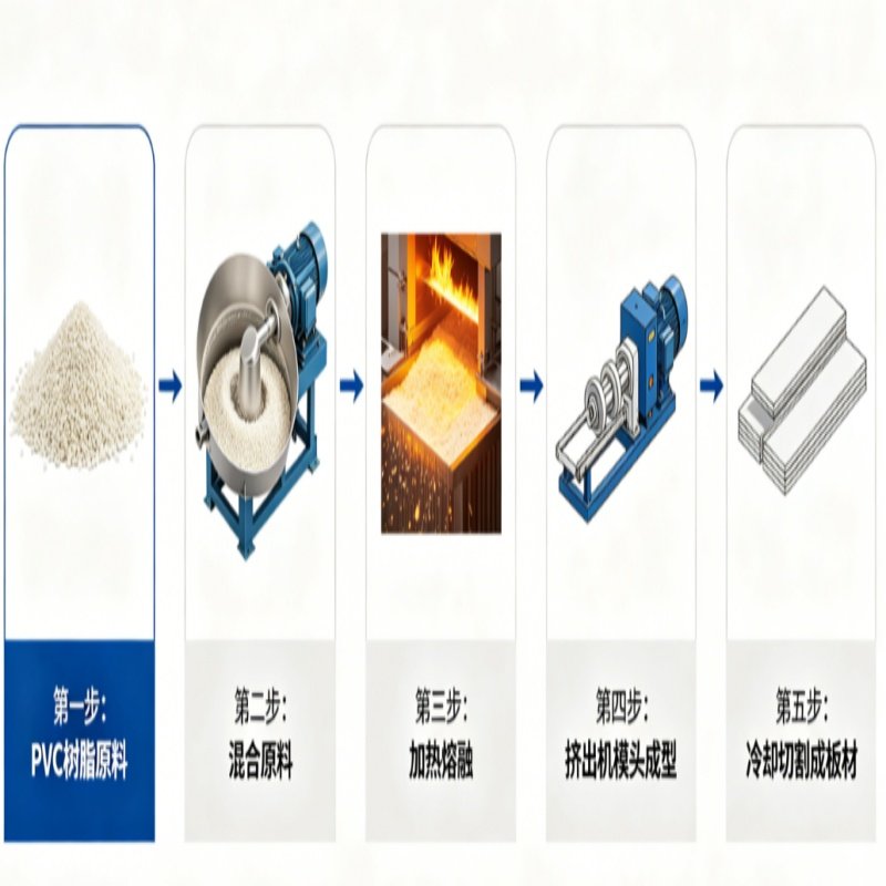 pvc foam board manufacturing process